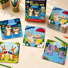 36pcs Toddler Puzzle, Montessori Parent-Child Toy, Matching Game, Educational Toy, Birthday Gift, Halloween, Christmas - Multicolor - View 5