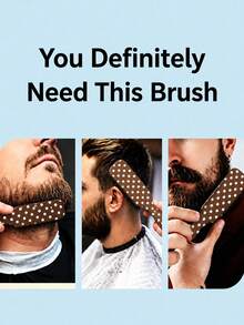 1-4 Peças Conjunto de Escova de Cabelo/Barba Unissex, Escova de Cabelo Suave, Pente de Cauda Pontiaguda, Escova de Borda, Suaviza Cabelos e Frizz, Escova de Cauda de Rato, Adequada para Criar Rabos de Cavalo e Coques Suaves, Ferramenta de Estilização de Cauda Pontiaguda, Adequada para Estilizar Cabelos Soltos e Aplicar Cera de Costeletas, Uso no Banheiro, Massagem no Couro Cabeludo, Volta às Aulas, Viagem, Vida Diária, Também um Ótimo Presente para Amigos e Família - Multicolorido - Visão 7