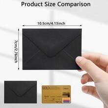 50pcs Random Color Envelope Back To School - Multicolor - View 3