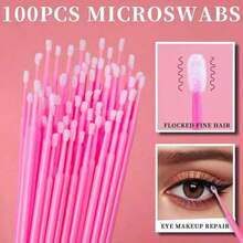 310pcs Disposable Makeup Tool Set, Eyelash Brush, Eyeshadow Applicator, Lip Brush, Mini Cotton Swabs, Makeup Artist Essential Tool Set With Box - Multicolor - View 12