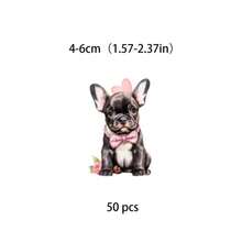Set 50 Stiker Anjing Lucu, Bahan Vinyl, Cocok untuk Botol Minum, Laptop, Komputer, dan Ponsel, Sempurna untuk Wanita, Pelajar, Guru, dan Pecinta Kerajinan Tangan - MultiWarna - View 4