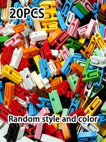 1/5/10/20/30pcs Snack Bag Sealing Clips, Food Bag Packaging Clips, Lightweight Kitchen Essential Tool, Suitable For Sealing Potato Chip Bags, Snack Bags And Frozen Foods, Ideal For Home Kitchen, Travel, Picnic And Party Leftover Food Storage - Multicolor - View 9
