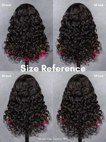 ISEE Hair Loose Wave Draw-Strings Half Wig Real Hairline InvisiFit Strap Flip Over Wig 180% Density 16-28 Regular Inch Free Shipping Affordable Daily Use For Women - SNatural - View 6
