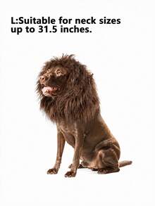 Pet Lion Mane Wig Hat With Ears, Suitable For Dogs, Halloween Costume Headpiece, Cute Animal Style Hat, Fun Party Accessory For Cats And Small Dogs, Holiday Dress-Up Gear, Photo Prop, Festival Celebration, Puppy Accessory Set - Multicolor - View 15