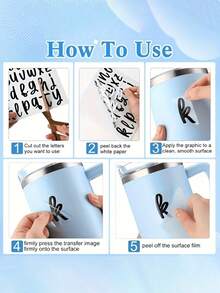 1/10/15pcs Personalized UV Transfer Stickers, Multiple Sizes Transparent Decals, Scratch-Resistant No-Residue Self-Adhesive Custom Logo Labels, Suitable For Tumblers, Metal Boxes, Glass Bottles, Gift Packaging - Multicolor - View 5