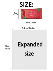 30/20/10/1PC Disposable Compressed Towels, Portable Individually Wrapped Compressed Face Towels, Travel Candy Packaging, Compressed Cleansing Towels, Portable Travel Face Towels, Face Cloth, Absorbent Face Cloth, Travel Essentials, Disposable Face Towels. - Multicolor - View 6