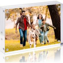 5x7 Inch Acrylic Photo Frame, Petal Edge Frame, Double-Sided Transparent Frameless, 4x6 Inch Photo Frame, 2x3 Inch Transparent Photo Frame, Wavy Frame, Photo Frame, Ideal Gift For Display - Various - View 10