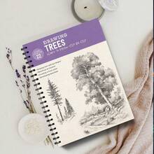 Sketchbook - 22 Pages, A5 Size, Spiral Bound, Drawing Learning Guide, Suitable For Beginners, Step-By-Step Learning (Pencils Not Included) - Single Piece - View 2
