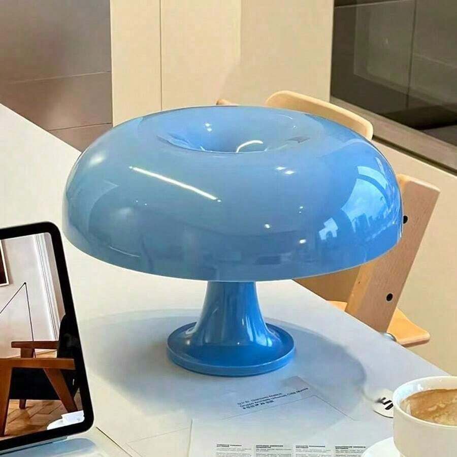 Modern Minimalist LED Mushroom Shaped Table Lamp, USB Powered, 3 Color Temperature Modes, Multiple Colors Available, Suitable For Bedroom/Living Room/Desk/Reading Area/Nightstand/Holiday Gift