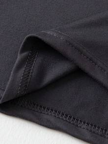 2pcs Men's Thermal Underwear Set, Crew Neck Top + Pants, Winter Base Layer Innerwear - Grey - View 7