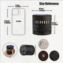Solar Mandala Pattern Projection LED Wall Light, 1/2pcs Outdoor Solar Decorative Light With Switch And Ni-MH Rechargeable Battery, Waterproof Landscape Light For Yard, Patio, Stairs, Holiday Party Decoration - Outdoor Projector Light - View 3