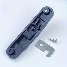 Aluminum Alloy Sliding Screen Window Hook Lock, Steel Mesh Sliding Door Window Security Lock Latch, Anti-Opening Window Hook Lock - Black - View 6