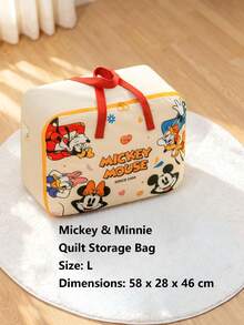 Tas Penyimpanan Oxford Kapasitas Besar Motif Disney, Tas Organizer Lipat untuk Selimut, Mantel, Tahan Air untuk Lemari Pakaian & Penyimpanan Saat Pindahan - View 14