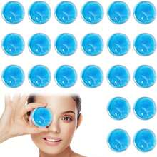 4/8 Pcs Mini Gel Ice Packs Hot Cold Eye Compress For Skin Care, Reusable Small Ice Packs For Injuries Face Eye Cooling Gel Pads - Thickened Version - View 6