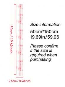 1 Roll Waterproof Non-Slip Plastic Shelf Liner, 1 Roll, Multi-Purpose Cabinet Drawer Mat, Suitable For Kitchen, Refrigerator, Dining Table - Cherry Blossom Pattern - Late Cherry Blossom - View 8