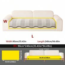 1件全季節通用雪尼爾防滑沙發坐墊，輕奢高級座墊，適用於1–4人座沙發，保護套，可機洗 - 多色 - 查看 27