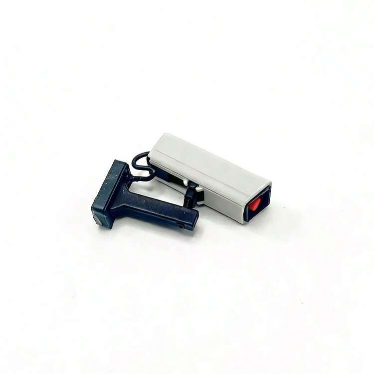 1:12 迷你監視器閉路電視微縮裝飾品 迷你監控模型 OB11 場景裝飾 BJD 玩具攝影道具，隨機款式發貨 - 彩色 - 查看 4