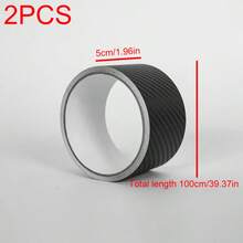 2 Rolls 39.37 Inch Long 5D Carbon Fiber Vinyl Tape Car Stickers, Suitable For Cars, Motorcycles, Bicycles, Phones, Computers, Doors And Windows Decoration DIY Carbon Fiber Vinyl Film, Car Scratch Detail Protection Film, Multi-Purpose Stickers - Black - View 8