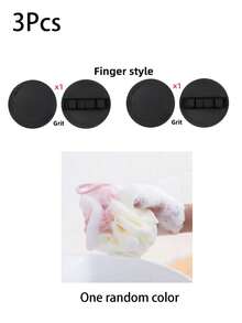 Exfoliating Body Scrub And Back Cleaning Tool, Available In Two Handle Styles, Coarse And Fine Textures To Meet Different Needs, Gently Removes Dead Skin Cells Without Pain, Suitable For Daily Bathing And Cleansing - Multicolor - View 13