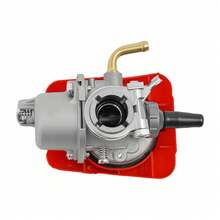 YUNRUX Black‑Red‑Silver 100CC 2‑Stroke Air‑Cooled Bicycle Gas Engine Kit 45KM/H Max‑Load 200KG Bike Motor Conversion Set - Red - View 5