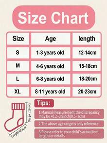 3 Pairs Baby Girls Solid Color Big Ruffle Lace Trim Cotton Tutu Dance Socks For Spring Summer Autumn Halloween Christmas Gift - Multicolor - View 6