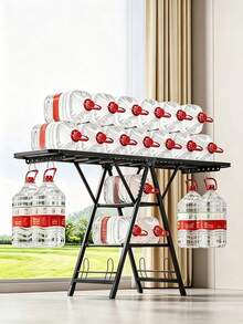 Foldable Wing‑Shaped Clothes Drying Rack With Multi‑Rod Drying Positions, Large‑Capacity For Drying Clothes And Bedding, Stable Support Frame, Foldable For Storage, Suitable For Home Balconies And Indoor Use - A - View 9