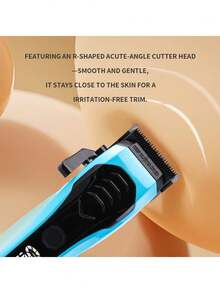 Professional Men's Hair Clipper - Dual Wired/Wireless Operation, Electric Trimmer Set, Suitable For Home And Barbershop, Equipped With LED Battery Display - Great Birthday Gift For Men, 1800mAh Battery Capacity - View 7