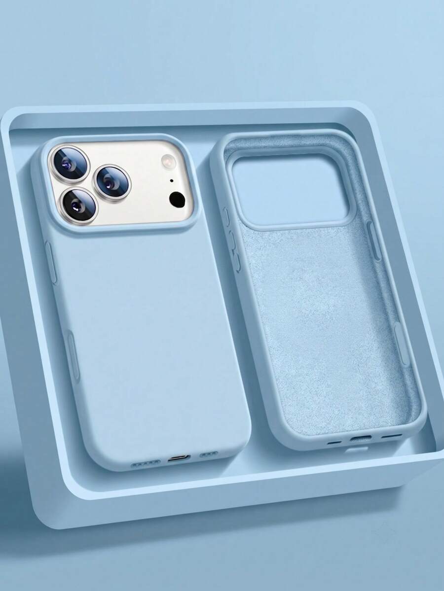 1件裝豪華霓虹無線充電手機殼，適用於 iPhone 18 Pro Max 17 AIR 16 15 14 13 12 11 Pro Max Plus，液態矽膠超薄防震保護手機殼