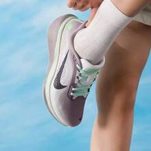 Nike New Women's REVOLUTION 8 Running Shoes Cushioned Casual Athletic Sneakers - Grayish Purple/green - View 10