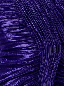Smilprince Deep Purple Strapless Asymmetrical Ruched Mermaid Evening Gown, Autumn/Winter Vintage High-End Vibe Fall Wedding Party - Royal Blue - View 9