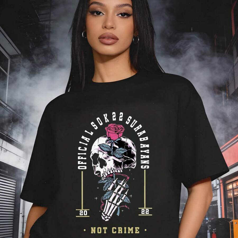 Women T-Shirts - Black - View 1