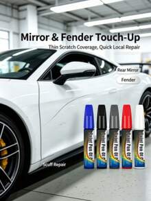 Car Paint Touch-Up Pen White Black Blue Grey Silver Paint Scratch Repair Tool Car Dedicated Color Repair Pen Car Paint Touch-Up Pen - A - View 6
