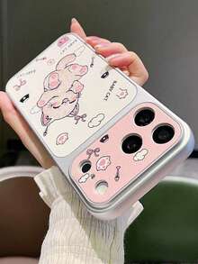 1件可愛貓咪皮革手機殼，適用於 iPhone 15 16 Pro Max、17 Pro Max、12 11 13 14，柔軟荔枝皮防摔保護殼，適用於 iPhone 18 Pro Max 18 Pro 時尚手機殼 - 彩色 - 查看 8