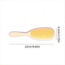 Soft Bristle Hair Brush - Painless Wet/Dry Use, Suitable For All Hair Types (Straight, Curly, Thick, Fine) - Anti-Static, Gentle Scalp Massage, Anti-Tangle Styling Brush, Suitable For Women, Children And Men - Macaron Color - Multicolor - View 8