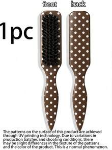 1-4 Peças Conjunto de Escova de Cabelo/Barba Unissex, Escova de Cabelo Suave, Pente de Cauda Pontiaguda, Escova de Borda, Suaviza Cabelos e Frizz, Escova de Cauda de Rato, Adequada para Criar Rabos de Cavalo e Coques Suaves, Ferramenta de Estilização de Cauda Pontiaguda, Adequada para Estilizar Cabelos Soltos e Aplicar Cera de Costeletas, Uso no Banheiro, Massagem no Couro Cabeludo, Volta às Aulas, Viagem, Vida Diária, Também um Ótimo Presente para Amigos e Família - Multicolorido - Visão 15
