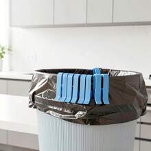 5pcs Trash Bag Fixing Clips, Trash Can Side Holder, Creative Anti-Slip Trash Bag Fixing Clips - A - View 4