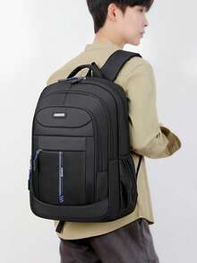 SHILAN Ransel Bisnis Kapasitas Besar, Tas Laptop Multi Kompartemen Tahan Air dan Tahan Aus untuk Perjalanan, Sekolah, dan Aktivitas Sehari-hari - MultiWarna - View 6