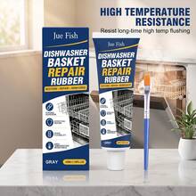 Dishwasher Basket Repair Rubber, Corrosion-Resistant, Durable, Flexible, Water-Resistant, Designed To Repair Damaged Dishwasher Basket Racks And Prevent Metal Corrosion, Suitable For Various Dishwasher Metal Basket Racks, Extends The Lifespan Of Dishwasher Basket Racks, Easy To Use At Home, No Need To Replace The Entire Basket Rack. A Great Gift For Family And Friends, Back To School Gift, Christmas Gift - A - View 10