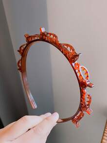 2件/1件 女款 37cm/14.57in 黑色玳瑁色 極簡防滑鋸齒輕量塑膠髮箍，時尚百搭高級優雅簡約髮帶，適合日常穿著、外出、休閒、派對、通勤、海灘、度假、髮型造型、紮髮、盤髮、洗臉、沐浴、化妝、穿搭搭配，髮飾配件 - 彩色 - 查看 9
