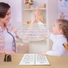 4-Level Age-Graded Sudoku Spiral Workbook Set For Ages 3-12+, Progressive Number Logic Puzzles From Beginner To Challenge, Brain Games For Focus, Concentration, Critical Thinking & Problem Solving, Screen-Free Learning For Home, Classroom & Travel - All Levels 4-workbook Set – Ages 3-12+ - View 5