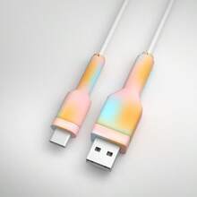Bọc bảo vệ cáp sạc chống đứt gãy, vỏ bảo vệ cáp dữ liệu linh hoạt, dụng cụ quấn cáp, chống mòn đầu nối cáp sạc điện thoại - Nhiều màu - Xem 8