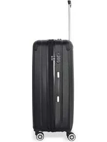 ROYAL SWISS Maleta ANDERMATT, Mediana 24", rígida ABS, expandible, candado de  (Morado) - Negro - Ver 6