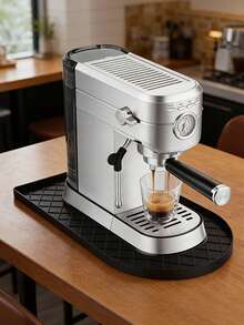 Non-Slip Silicone Mat, Suitable For Countertops And Bars, Silicone Coffee Mat With Slanted Edge Design, Kitchen Appliance Protection Mat, Non-Slip And Leak-Proof, Compatible With Espresso Machines, Kitchen Appliance Protection Mat, Suitable For Most Coffee Machine Brands On The Market. - Multicolor - View 5