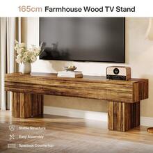Tribesigns Television Stands & Entertainment Centers - Dark Brown - View 6