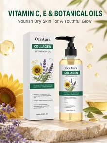 100ml Collagen Body Oil, Gentle Skin-Friendly Moisturizing Refreshing Non-Greasy Daily Skin Care Oil - Multi Scents - View 5