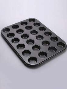Nonstick 24 Cups Mini Muffin Pan With Extended Handles For Easy Grip, Carbon Steel Steel To Promoted Even Baking - Multicolor - View 9