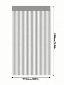 (1pc) Fashionable Beaded String Curtain Door Curtain - A - View 2