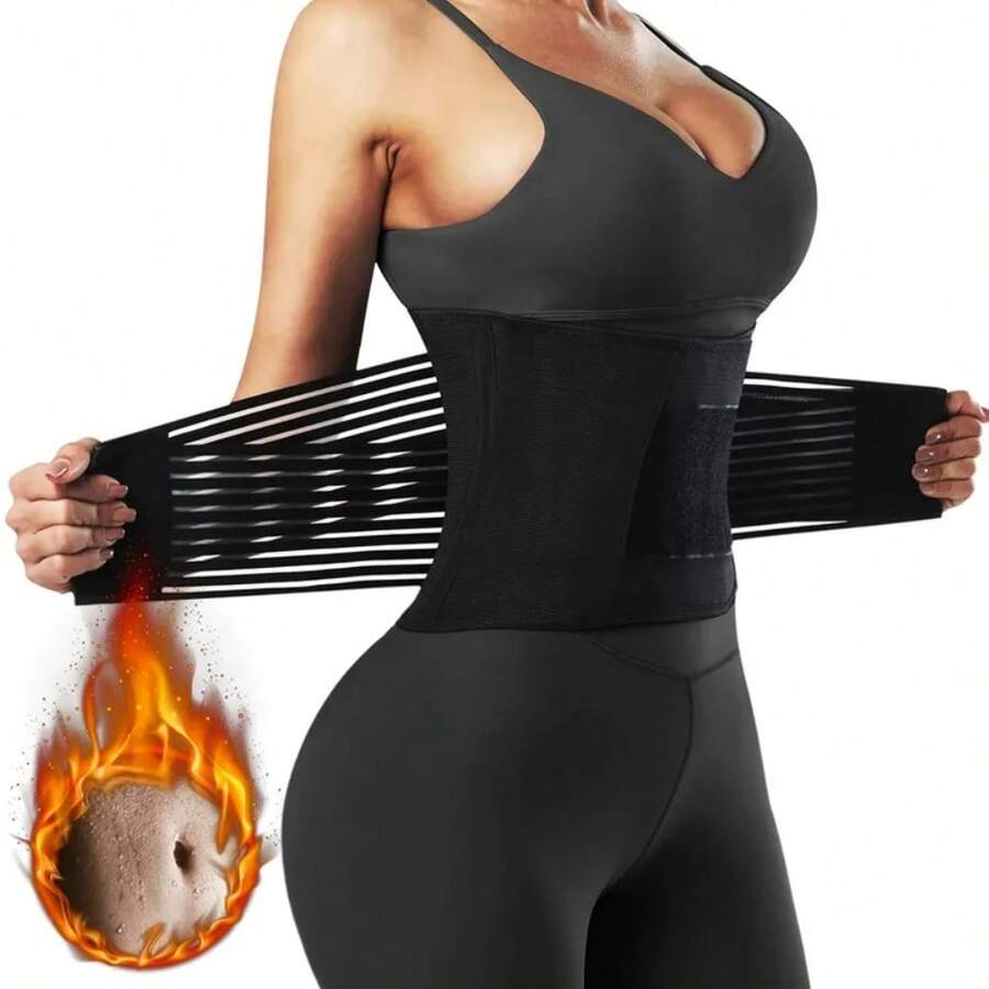Adjustable Waist Trainer Corset Style Waist Cincher Body Shaping Belt Fitness Waist Belt - Multicolor - View 1