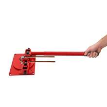 Manual Rebar Bender,Metal Rod Bar Bender,Manual Rebar Bending Machine For Steel - Red - View 4