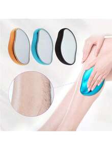 Glass Hair Removal Tool Exfoliating Home Beauty Device Physical Hair Removal - View 1